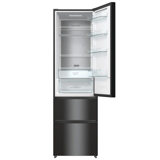 Hisense RM469N4AFE 378 Litre 70/30 Freestanding Fridge Freezer - Black