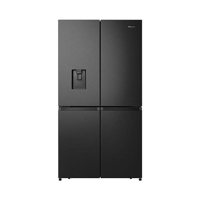 Hisense RQ758N4SWFE Multidoor Frost Free Fridge Freezer With Water Black