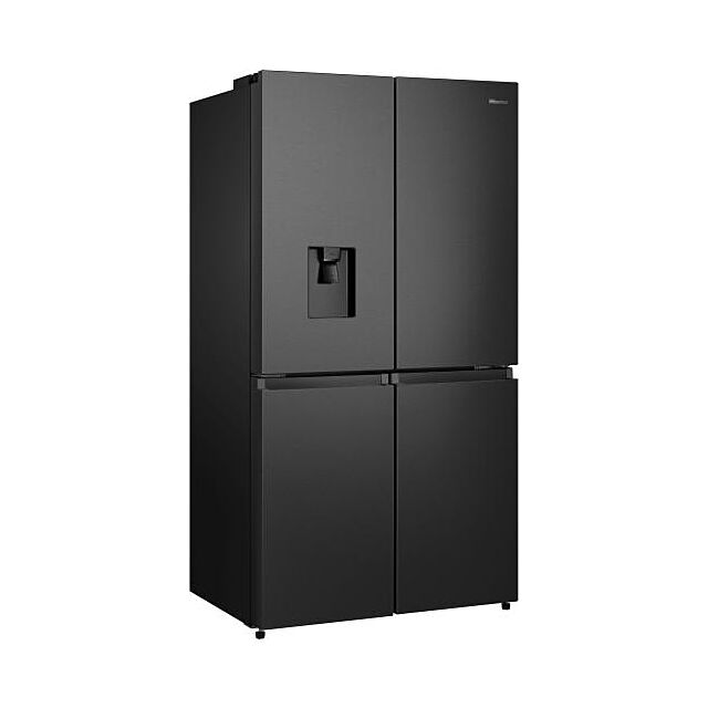 Hisense RQ758N4SWFE Multidoor Frost Free Fridge Freezer With Water Black