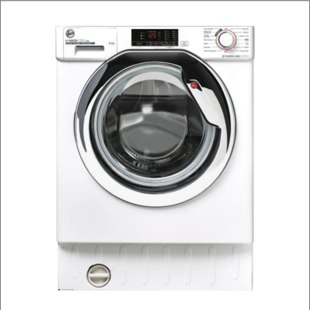 Hoover HBWS49D1ACE Integrated 9Kg 1400Rpm Washing Machine