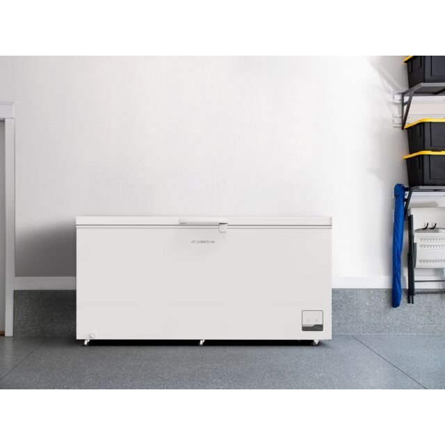 IceKing CF500EW 500 Litre Chest Freezer-3X Baskets White - H83.5 W165 D73cm