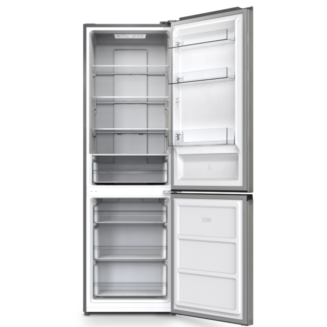 IceKing IQ30-NF185X 60cm Wide/186cm Tall Total No Frost Fridge Freezer Inox