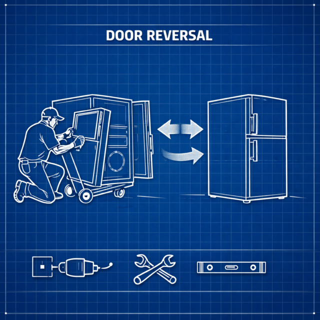 Single Door Reversal