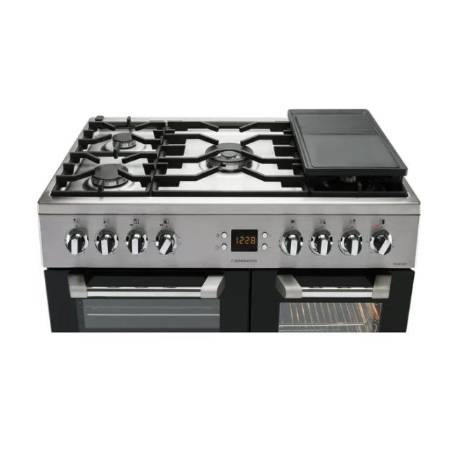 Leisure CS90F530X Cuisinemaster 90cm Dual Fuel Range Cooker - Stainless Steel