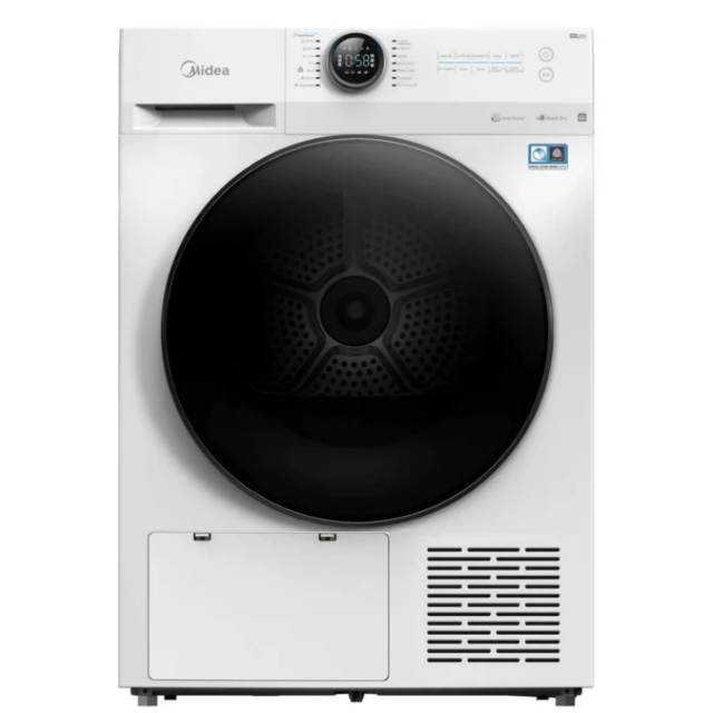 Midea MD200H80WB/W-UK 8kg Wi-Fi Enabled A+++ Energy Heat Pump Condenser Dryer