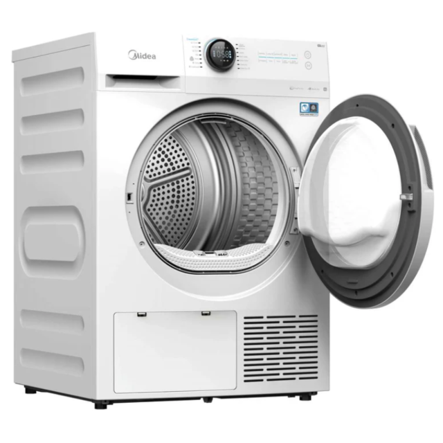 Midea MD200H80WB/W-UK 8kg Wi-Fi Enabled A+++ Energy Heat Pump Condenser Dryer
