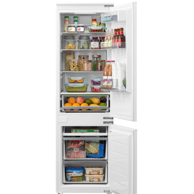 Midea MDRE353FGE01D 70:30 Frost Free 178.5 X 54W X 54.5 Integrated Fridge Freezer