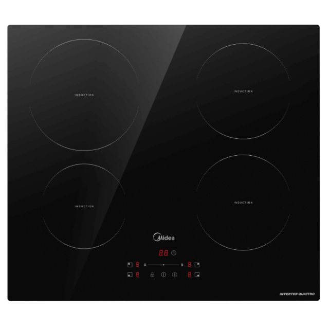 Midea MIH740F238K0 60CM BI Induction Hob 4 rings 