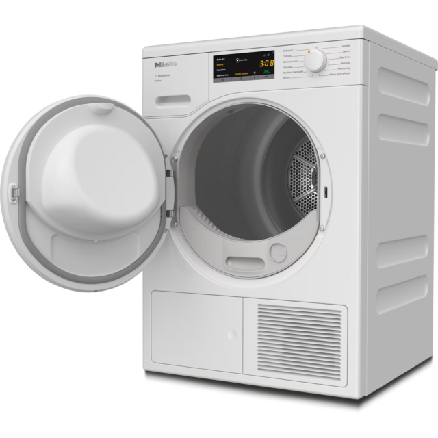 Miele TEA225 WP Heat Pump, 7kg Honeycomb drum with LED lighting, A++ energy rating, EcoDry, Very qui