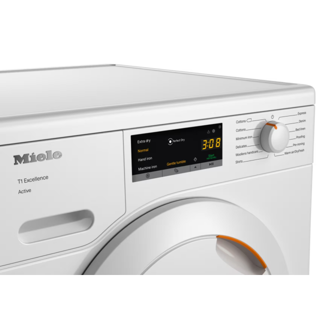 Miele TEA225 WP Heat Pump, 7kg Honeycomb drum with LED lighting, A++ energy rating, EcoDry, Very qui