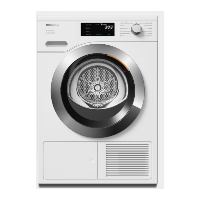 Miele TEH785 WP Heat Pump, 9kg Honeycomb drum with LED lighting, A+++ energy rating, EcoDry, Very qu