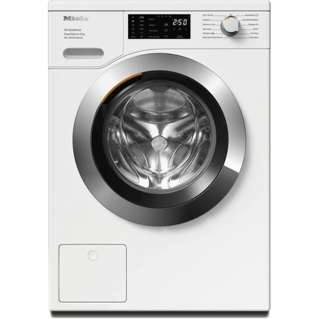 Miele WEK365 10kg Honeycomb drum with pre-ironing, 1400rpm spin, Energy Rating (A), Extremely quiet 