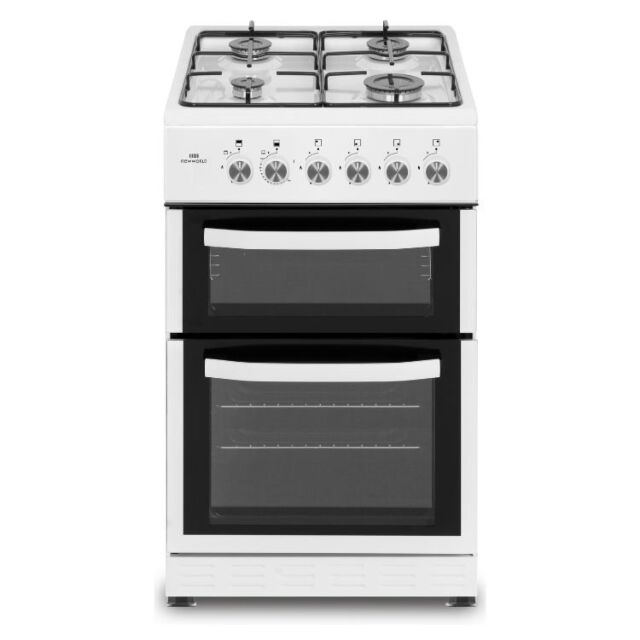 New World NWMID53GW 50Cm Twin Cavity Gas Cooker 
