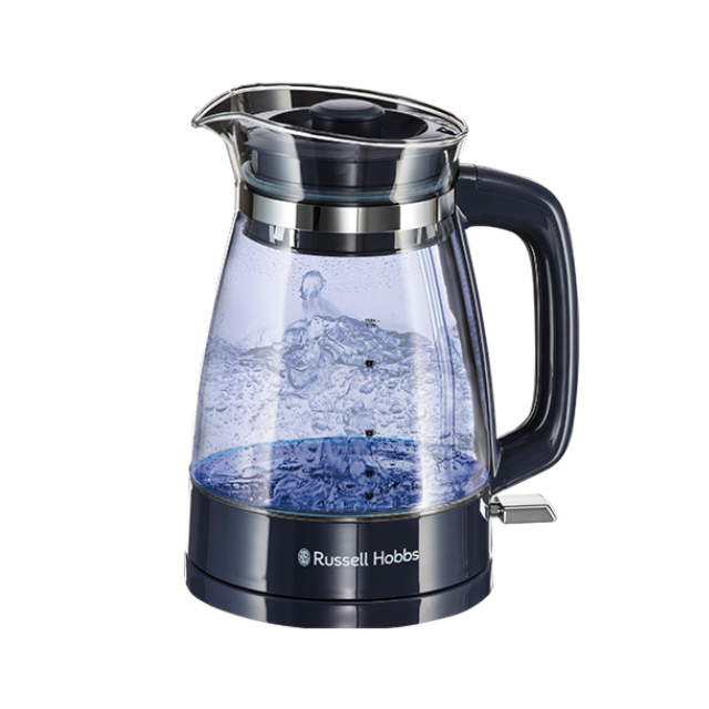 Russell Hobbs 26082 Classic Glass Kettle - Ombre Blue