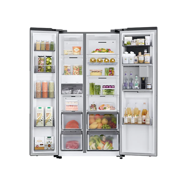 Samsung RH69DG893EB1EU American-Style Smart Fridge Freezer - Black
