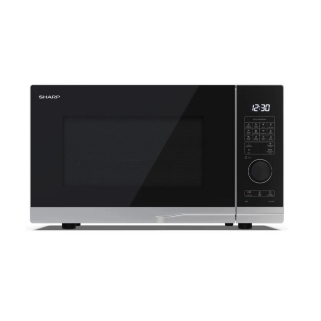 Sharp YC-PG254AUS 25L 900W Grill Microwave Silver