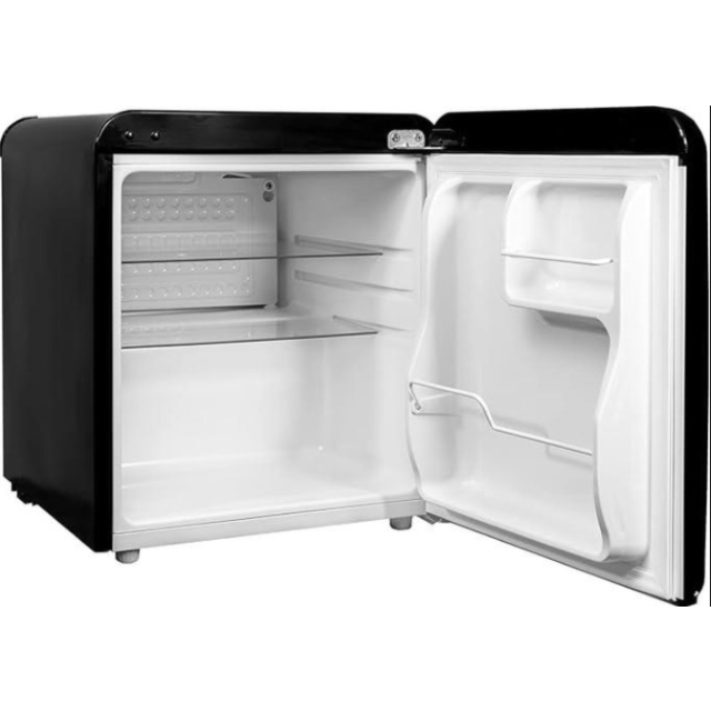 Sia RFM44K Black Retro Mini Fridge/Drinks Cooler 45L 