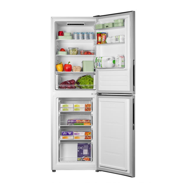 Sia SFF17654SE Fridge Freezer in Silver
