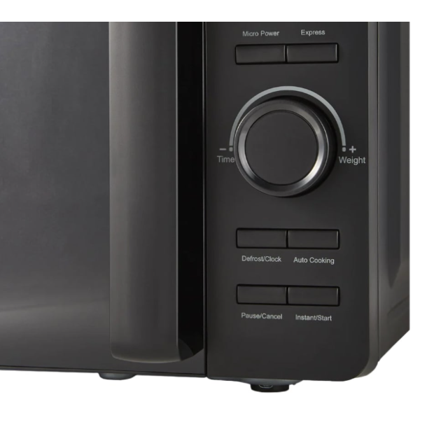 Swan SM22037LBLKN 20Ltr Matt Black Microwave 
