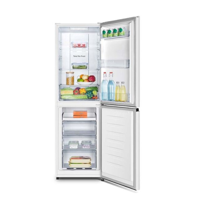 Teknix FFPH1825PW/E Total No Frost, H182.5Cm X W55cm 50/50 White