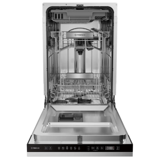 Teknix TX3BD458 Integrated Slimline Dishwasher