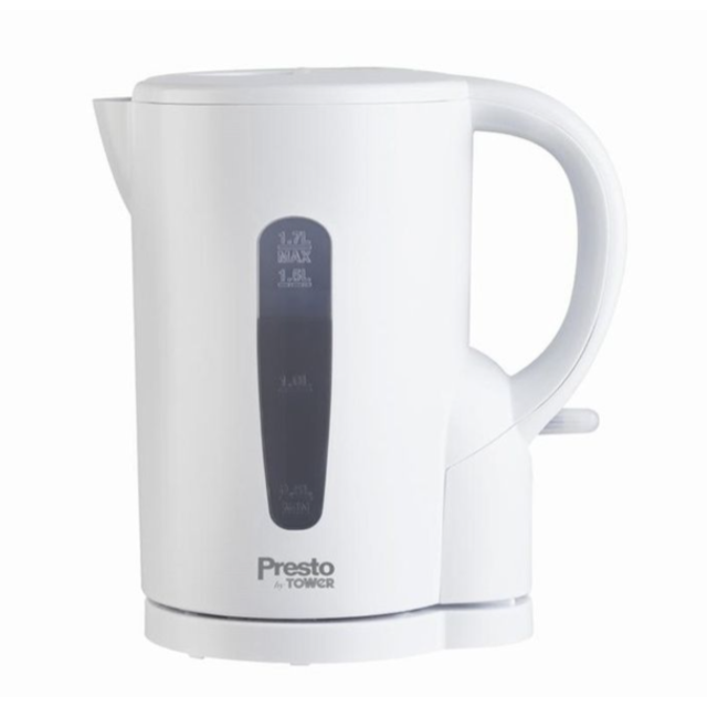 Tower PT10053WHT Presto 1.7L Jug Kettle, White