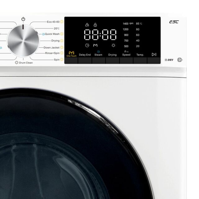 Willow WWD8514WH 8Kg 1400 Spin Washer-Dryer, White