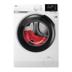 AEG LFR71864B 7000 Series Short Front Loading Full Size 8kg Washing Machine