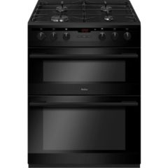 Amica AFD6450BL 60cm Freestanding Electric Double Oven with Gas Hob