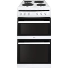 Amica AFS5500WH 50cm Freestanding Electric Double Oven with Electric Hob