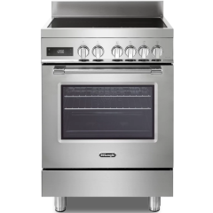 Delonghi DSC626IND-1 Modern 60Cm Single Cavity Cooker With Induction Hob - Stainless Steel