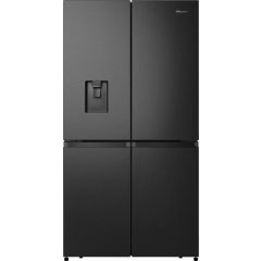 Hisense RQ758N4SWFE Multidoor Frost Free Fridge Freezer With Water Black