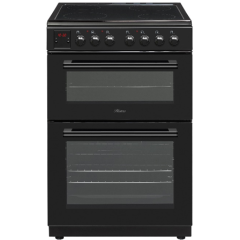 Hostess DOCH60B 60Cm Ceramic Cooker With Double Oven & Ceramic Hob