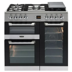 Leisure CS90F530X Cuisinemaster 90cm Dual Fuel Range Cooker - Stainless Steel