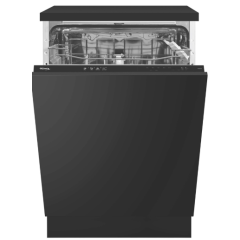 Matrix MDI6011 60cm Integrated Dishwasher In Black Has 4 Programmes And 12 place Settings