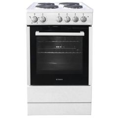 Teknix TKES54W 50Cm Solid Plate Single Oven