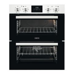 Zanussi ZOF35601WK Built Under Double Oven - White - A/A Rated